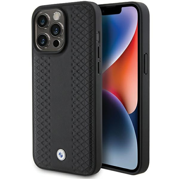 BMW odinis dėklas iPhone 15 Pro Max – juodas -- iPhone 15 Pro Max