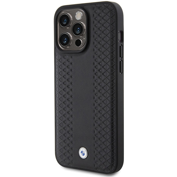 BMW odinis dėklas iPhone 15 Pro Max – juodas -- iPhone 15 Pro Max