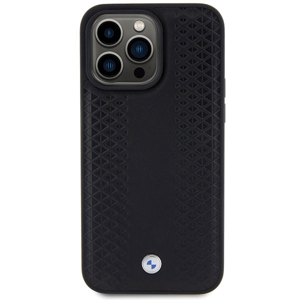 BMW odinis dėklas iPhone 15 Pro Max – juodas -- iPhone 15 Pro Max