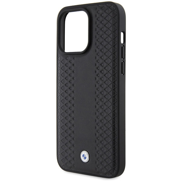 BMW odinis dėklas iPhone 15 Pro Max – juodas -- iPhone 15 Pro Max
