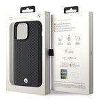 BMW odinis dėklas iPhone 15 Pro Max – juodas -- iPhone 15 Pro Max