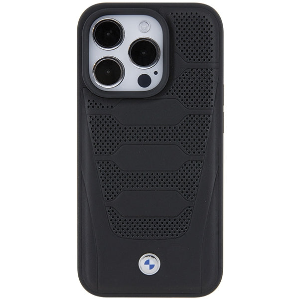 BMW odinis dėklas iPhone 15 Pro Max – juodas