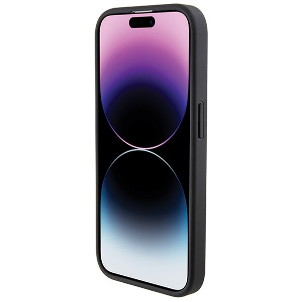 BMW odinis dėklas iPhone 15 Pro Max – juodas