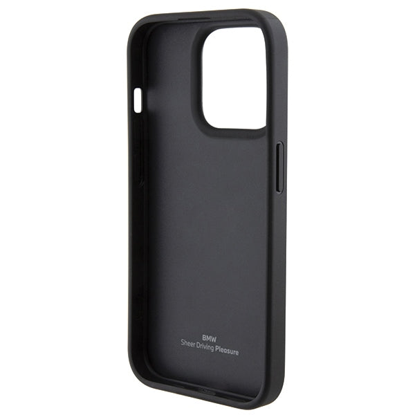 BMW odinis dėklas iPhone 15 Pro Max – juodas
