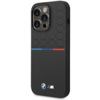 BMW silikoninis dėklas iPhone 15 Pro Max – juodas