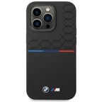 BMW silikoninis dėklas iPhone 15 Pro Max – juodas