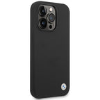 BMW silikoninis dėklas iPhone 15 Pro Max – juodas