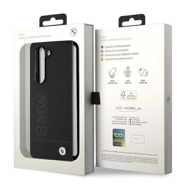 BMW odinis dėklas Galaxy Z Fold5 – juodas -- Samsung Galaxy Z Fold 5