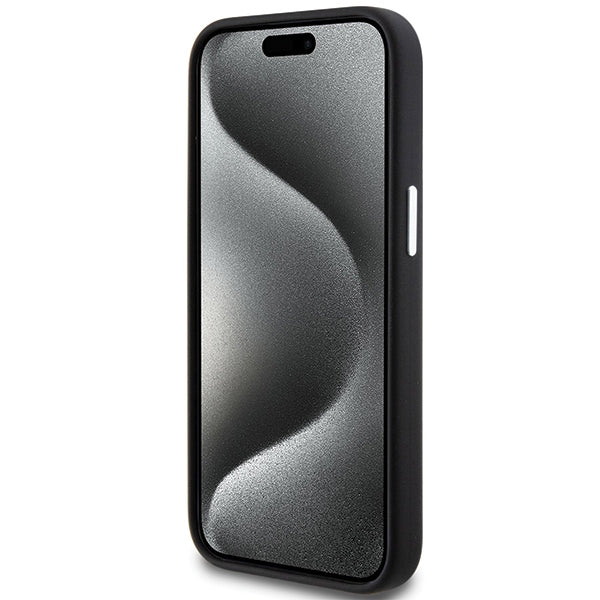 BMW silikoninis MagSafe dėklas iPhone 15 – juodas -- iPhone 15