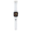Karl Lagerfeld 3D guminis Choupette galvos dirželis, skirtas Apple Watch 42/44/45/49mm – baltas