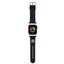 Karl Lagerfeld 3D guminis Choupette galvos dirželis, skirtas Apple Watch 42/44/45/49mm – juodas