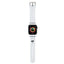 Karlo Lagerfeldo 3D guminis „Choupette“ galvučių dirželis „Apple Watch“ 38/40/41 mm – baltas
