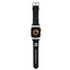 Karlo Lagerfeldo 3D guminis „Choupette“ galvučių dirželis „Apple Watch“ 38/40/41 mm – juodas