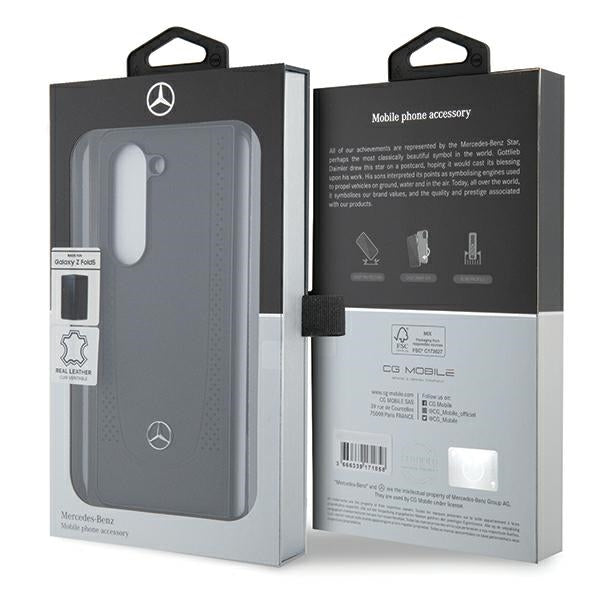 Mercedes-Benz odinis dėklas Samsung Galaxy Z Fold5 – juodas -- Samsung Galaxy Z Fold 5