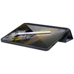 3mk minkštas planšetinio kompiuterio dėklas, skirtas Samsung Galaxy Tab S9 FE - juodas -- Samsung Galaxy Tab S9 FE