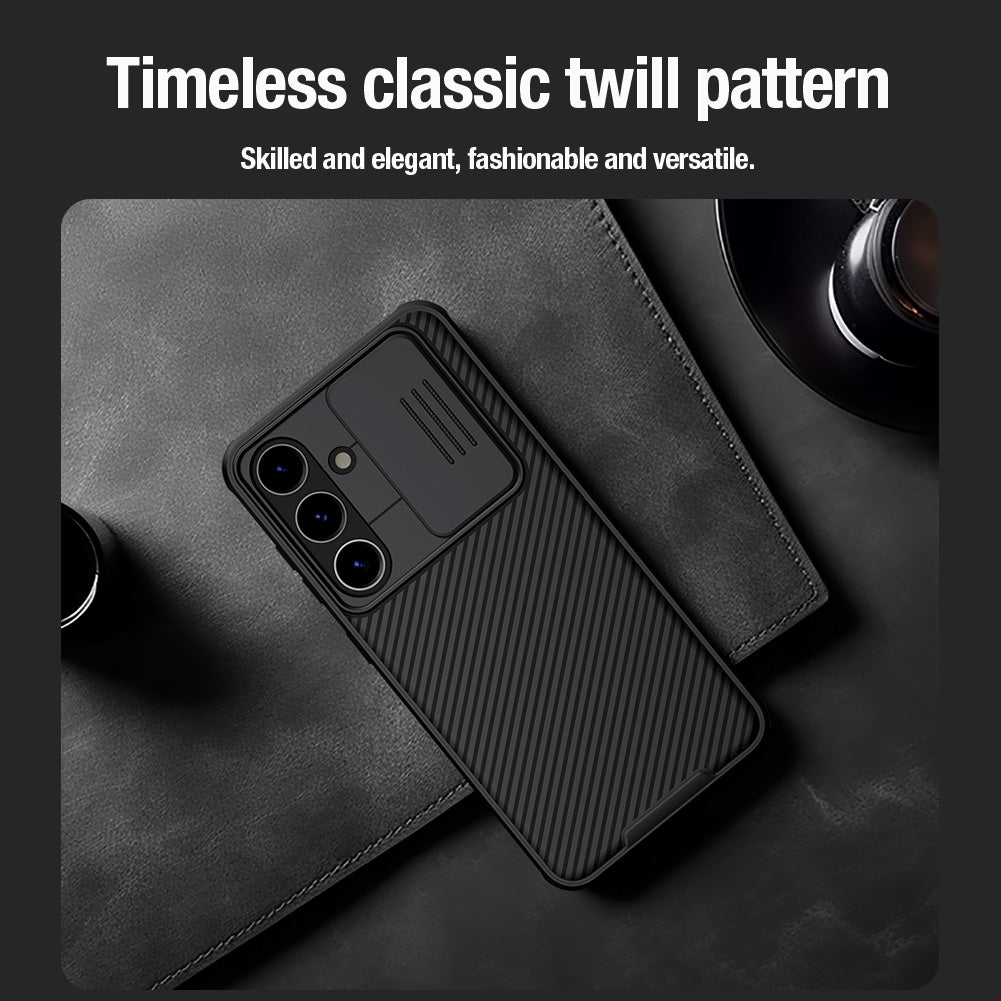 Nillkin CamShield Pro dėklas Samsung Galaxy S24+ – žalias