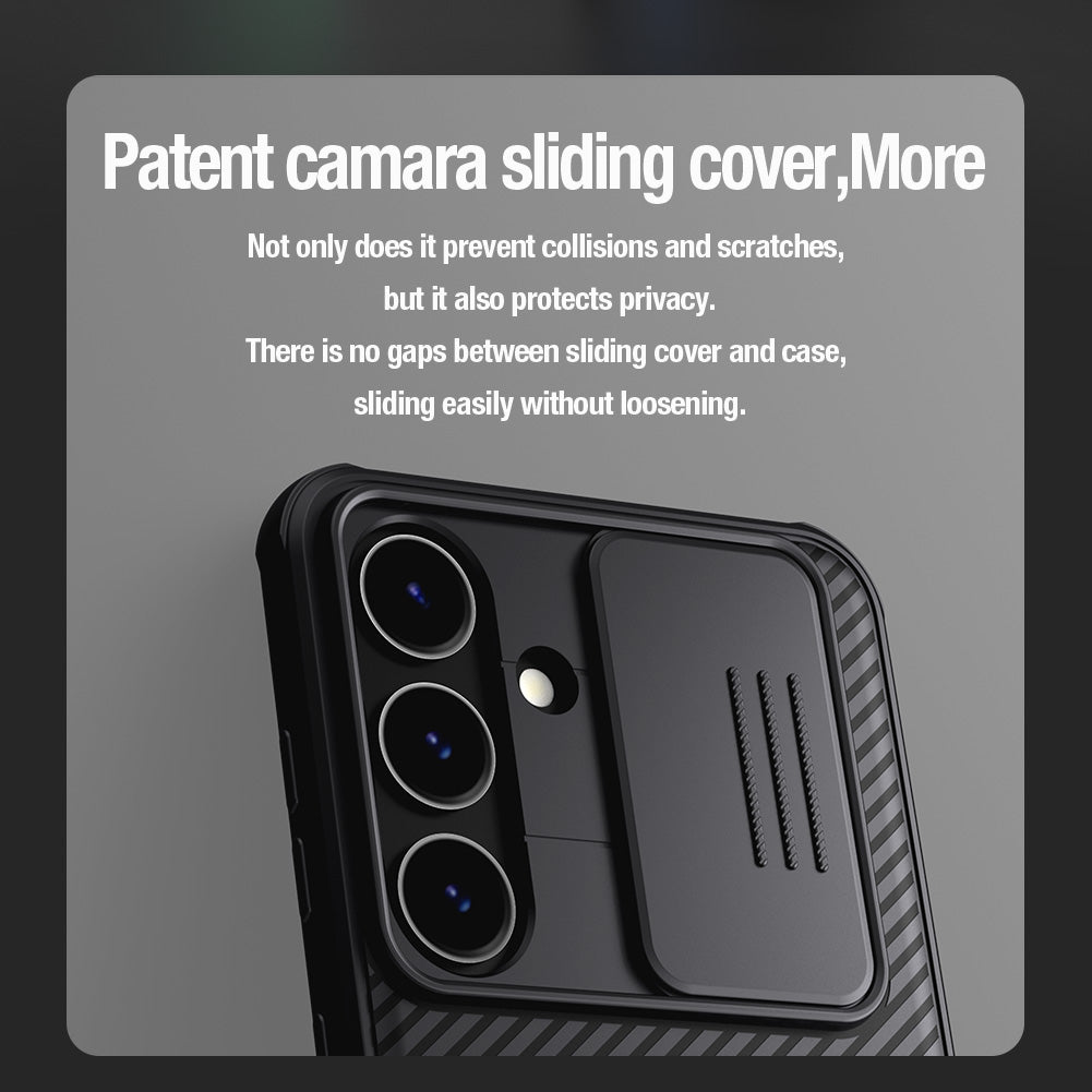 Nillkin CamShield Pro dėklas Samsung Galaxy S24+ – žalias