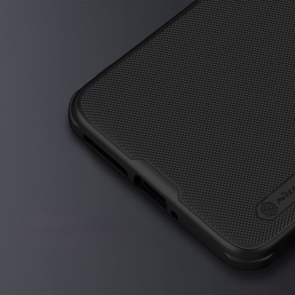 Nillkin Super Frosted Shield Pro dėklas Xiaomi 14 Pro – juodas