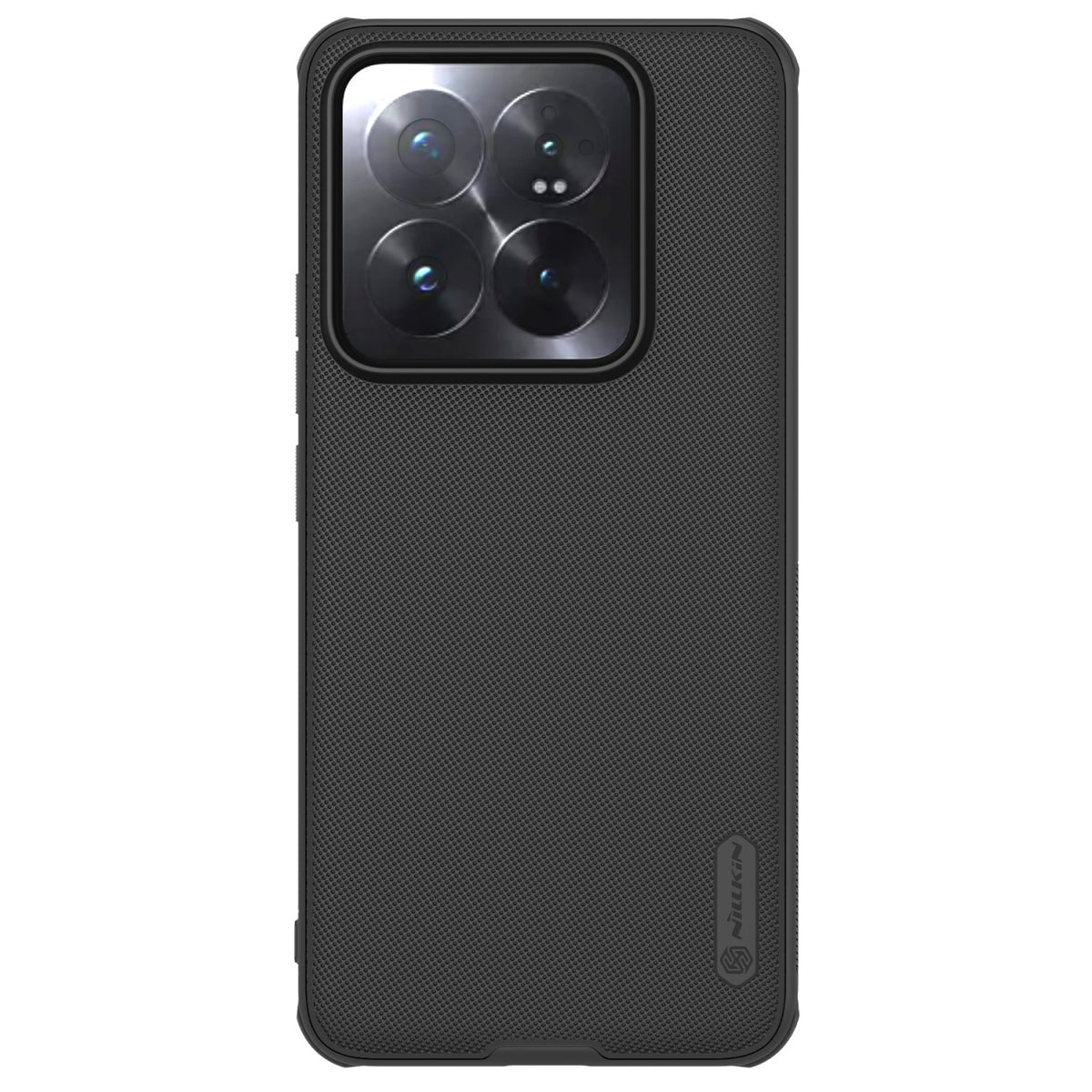 Nillkin Super Frosted Shield Pro dėklas Xiaomi 14 Pro – juodas
