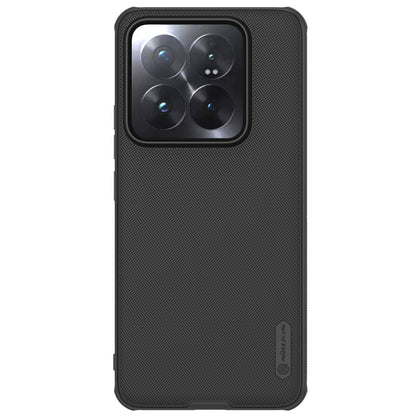 Nillkin Super Frosted Shield Pro dėklas Xiaomi 14 Pro – juodas