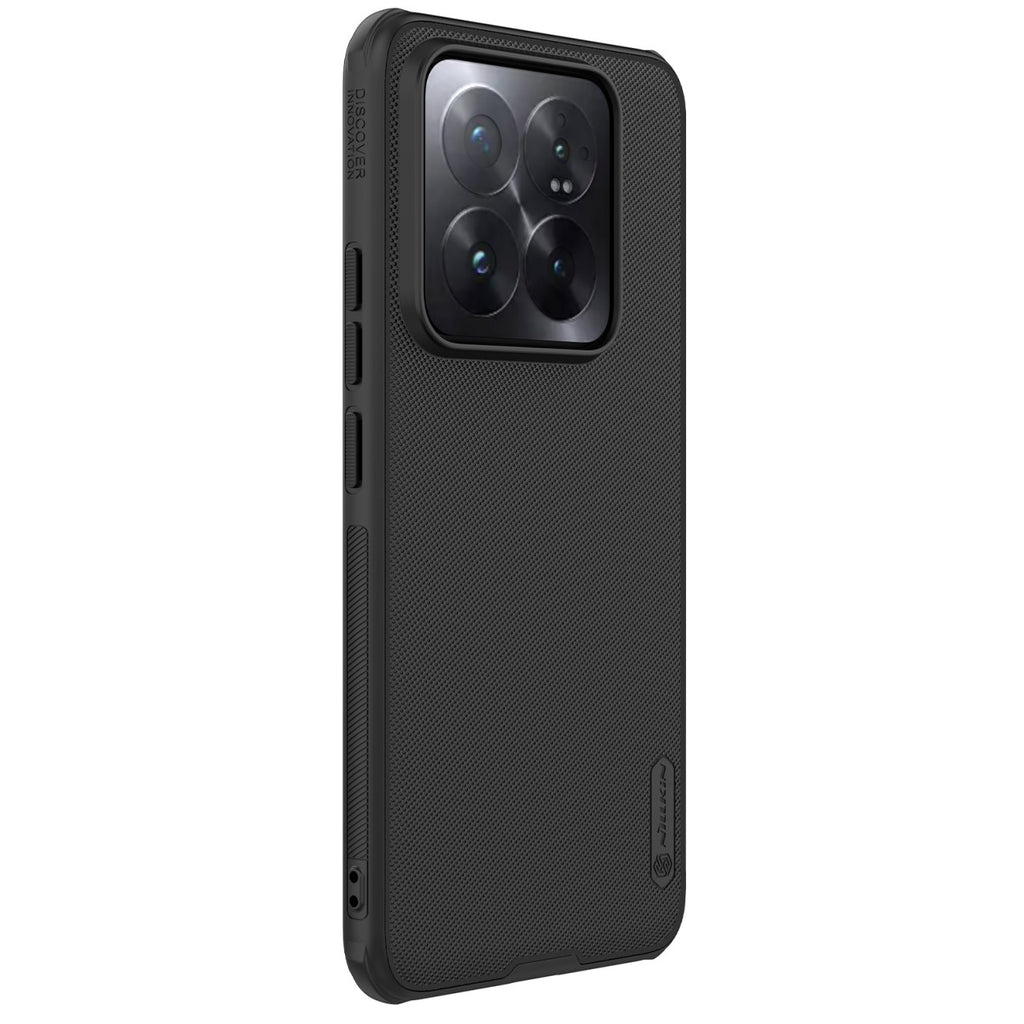 Nillkin Super Frosted Shield Pro dėklas Xiaomi 14 Pro – juodas