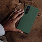 Nillkin Frosted Shield Pro dėklas Galaxy S24+ – raudonas