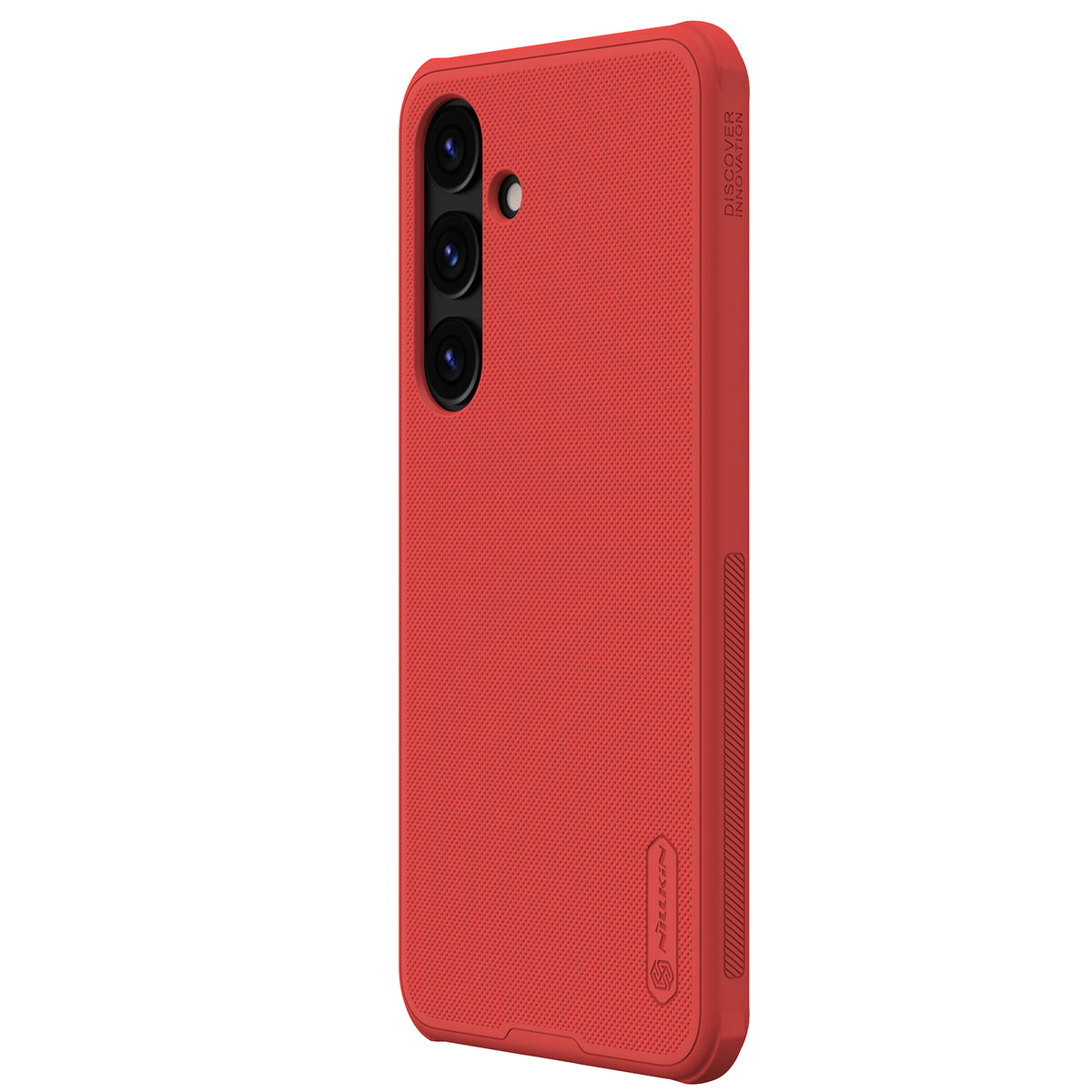 Nillkin Frosted Shield Pro dėklas Galaxy S24+ – raudonas