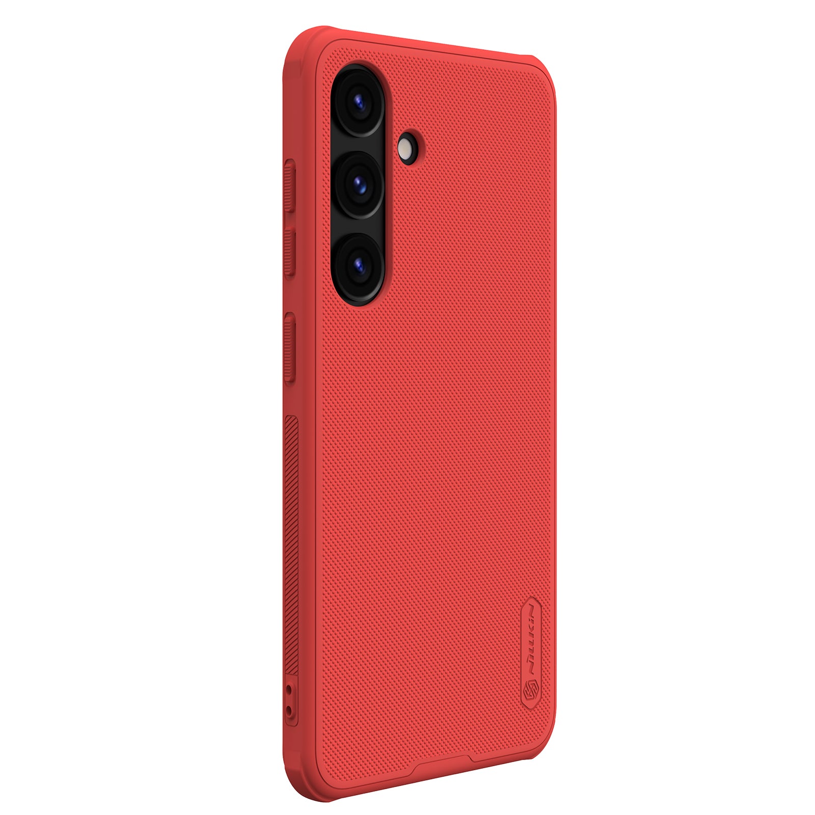 Nillkin Frosted Shield Pro dėklas Galaxy S24+ – raudonas