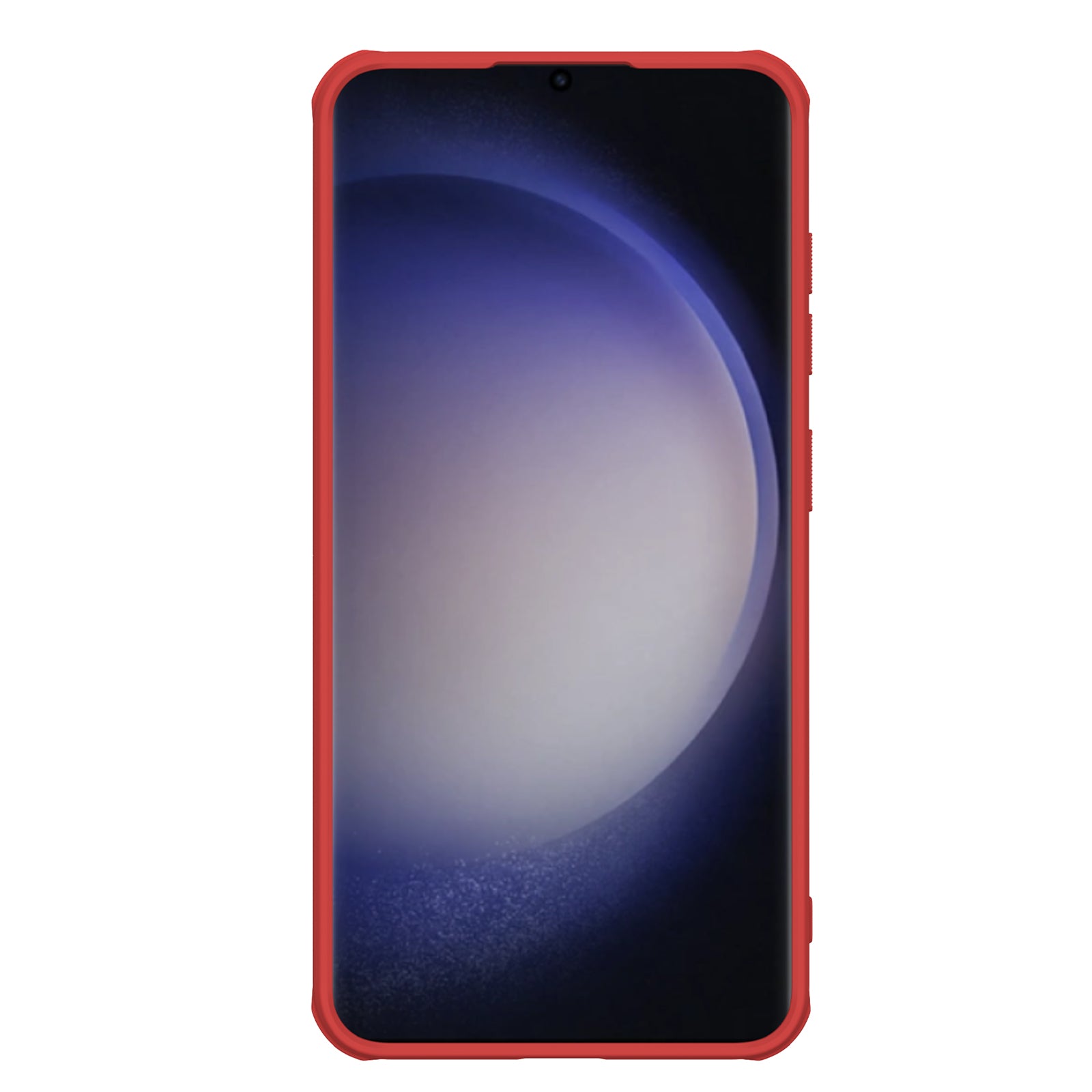Nillkin Frosted Shield Pro dėklas Galaxy S24+ – raudonas