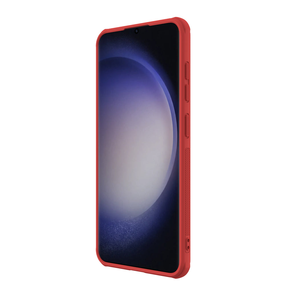 Nillkin Frosted Shield Pro dėklas Galaxy S24+ – raudonas