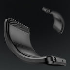 Anglies rašto TPU dėklas Samsung Galaxy S24+ – juodas
