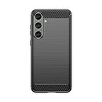 Anglies rašto TPU dėklas Samsung Galaxy S24+ – juodas