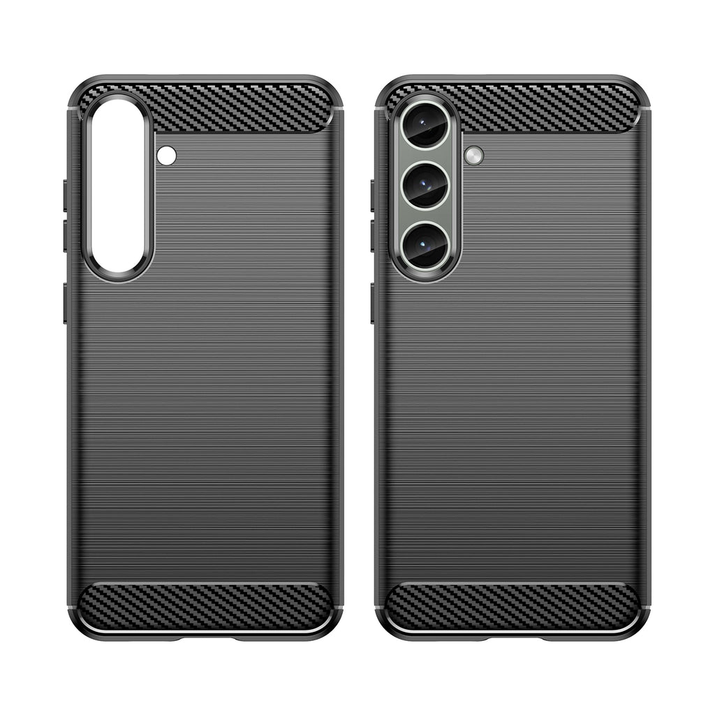 Anglies rašto TPU dėklas Samsung Galaxy S24+ – juodas