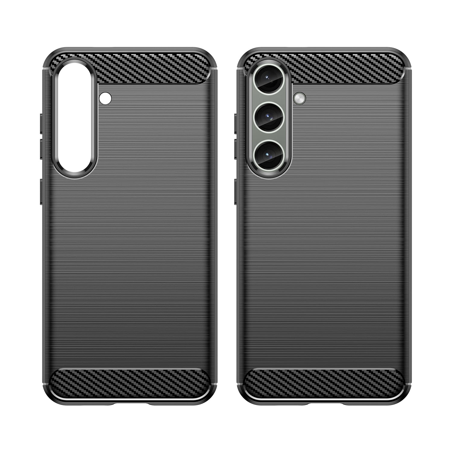 Anglies rašto TPU dėklas Samsung Galaxy S24+ – juodas