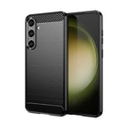 Anglies rašto TPU dėklas Samsung Galaxy S24+ – juodas