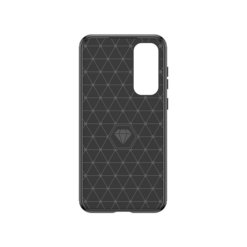 Karboninis TPU dėklas Samsung Galaxy A35 – juodas