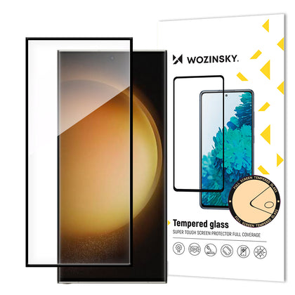 Wozinsky grūdintas stiklas Samsung Galaxy S24 Ultra – juodas rėmelis