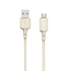 Dudao L7SM USB-A - Micro USB laidas 5A 1m - smėlio