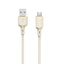 Dudao L7SM USB-A - Micro USB laidas 5A 1m - smėlio