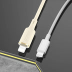 Dudao L7SL USB-A - Lightning 5A laidas 1m - smėlio
