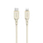 Dudao L7SCL USB-C - Lightning laidas 30W 1m - smėlio