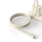 Dudao L7SCL USB-C - Lightning 30W laidas 2m - smėlio