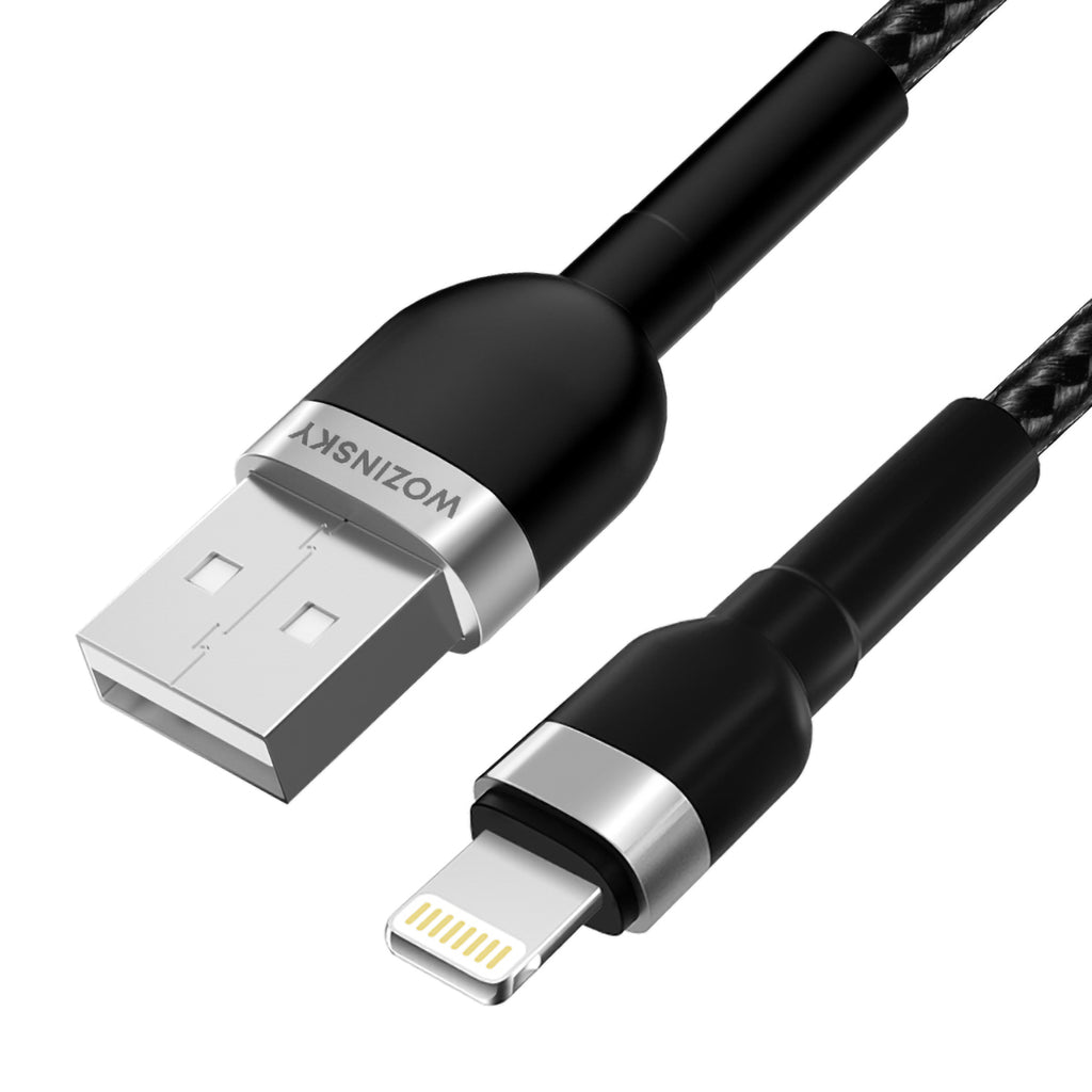 Wozinsky laidas WNBAL1 USB-A / Lightning 2.4A 1 m juodas