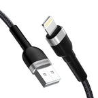 Wozinsky laidas WNBAL2 USB-A / Lightning 2.4A 2 m juodas