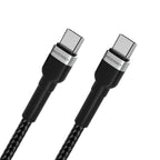 Wozinsky laidas WNBCC1 USB-C / USB-C PD 65W 1 m juodas