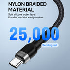 Wozinsky laidas WNBCC1 USB-C / USB-C PD 65W 1 m juodas