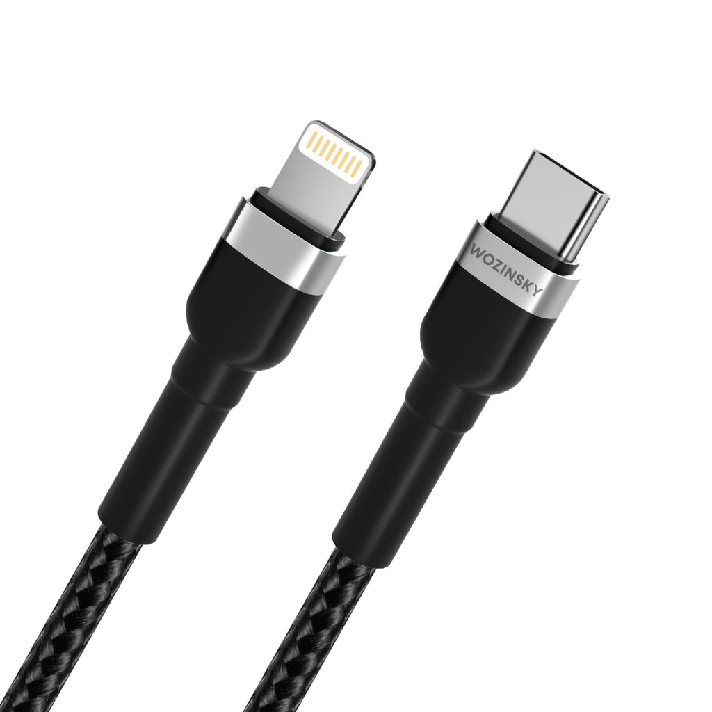 Wozinsky laidas WNBCL2 Lightning / USB-C PD 30W 2 m juodas