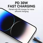 Wozinsky laidas WNBCL2 Lightning / USB-C PD 30W 2 m juodas