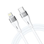 Wozinsky laidas WSTCL1 Lightning / USB-C PD 27W 1 m baltas