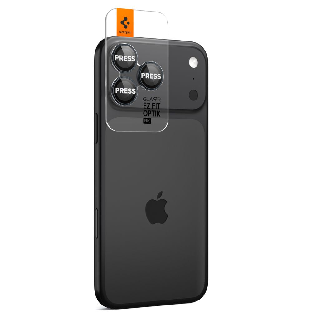 Spigen Optik TR kameros stikliukas iPhone 14/15 Pro – mėlynas (2 vnt.)